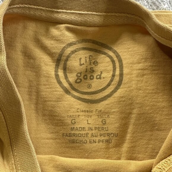LOT of LIFE IS GOOD Short Sleeve T-shirts Qty 3 Size Large - Picture 5 of 11